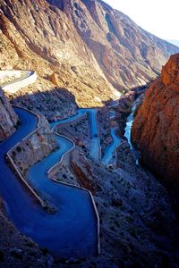 Scenic view of mountains