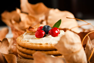 Close-up of cake