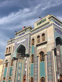 Low angle view of historical building against sky