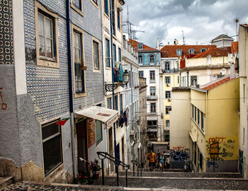 Panoramic view of buildings in city