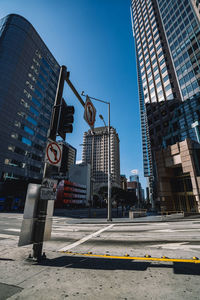 Low angle view of buildings against sky