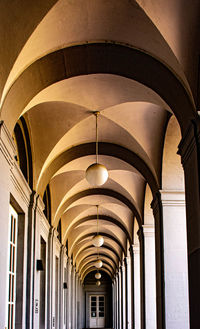 Low angle view of ceiling