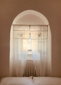 Open window of a house