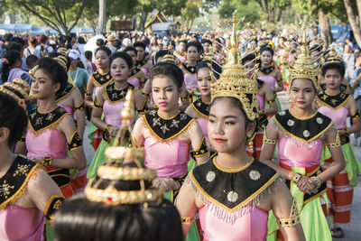 Group of people in traditional clothing