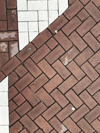 Full frame shot of paving stone