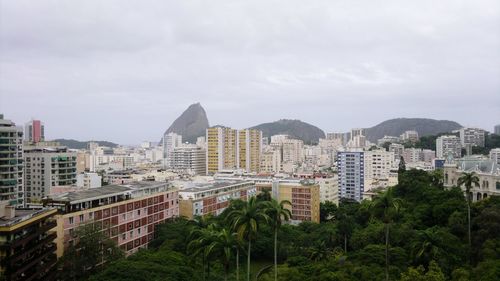 Cityscape against sky