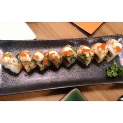 Close-up of food on table