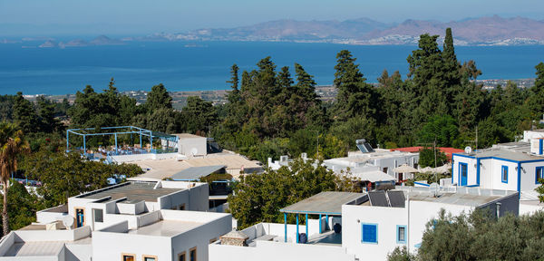 Location zia and mediterranean coast off the turkish mainland in the north on the island