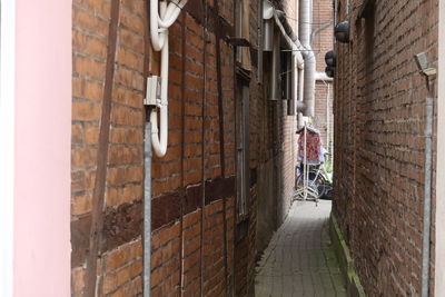 Alley amidst buildings