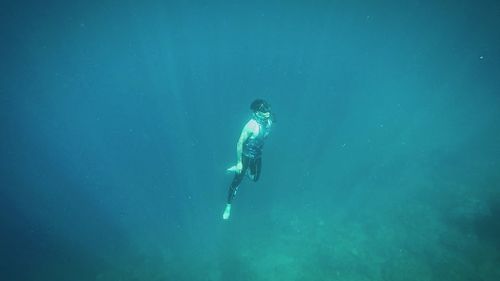 underwater