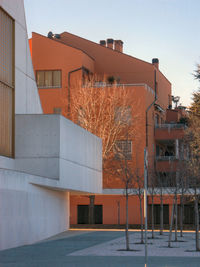 View of building against clear sky