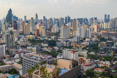 The cityscape of bangkok thailand southeast asia