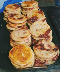 Close-up of pizza