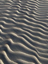 Full frame shot of sand dune