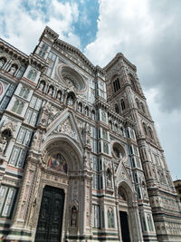 Low angle view of building against sky