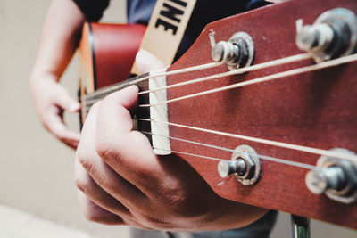 Man playing guitar