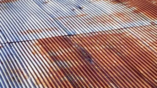 Full frame shot of corrugated iron