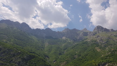 Panoramic view of landscape against sky