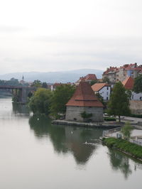 Buildings at waterfront