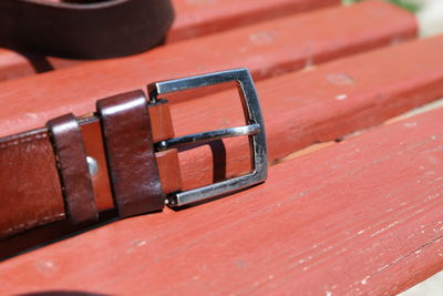 Close-up of toy on table