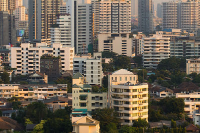 Buildings in city