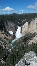 Waterfall grand canyon of yosemite