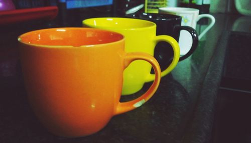 Close-up of drink on table