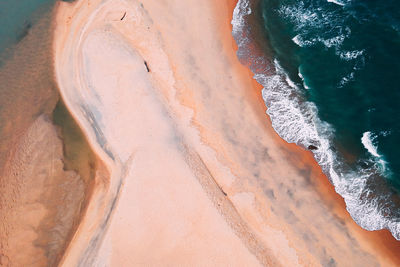 Aerial view of beach