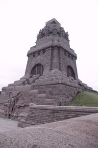 Low angle view of historical building