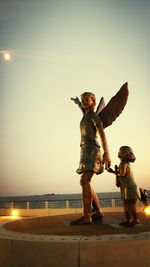 Statue of liberty against sky