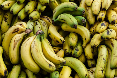 Full frame shot of fruits for sale at market stall