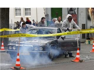 People traveling in bus