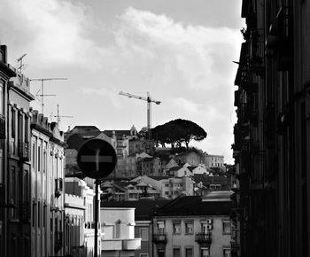 View of buildings in city