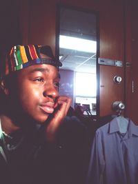 indoors