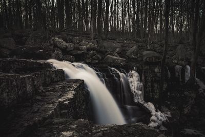 Waterfall in forest