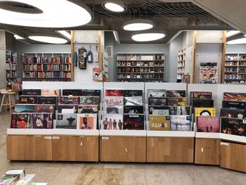 View of books in shelf