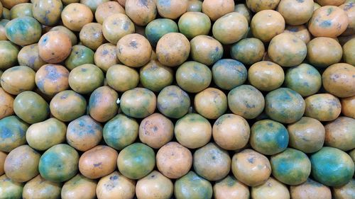 Full frame shot of candies for sale in market