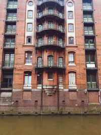 Full frame shot of residential building