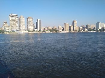 Egypt morning on nile river
