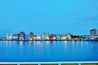 Buildings at waterfront