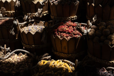 Vegetables for sale at market