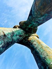 Low angle view of cloudy sky