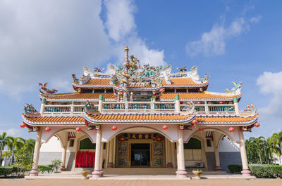 Traditional building against sky