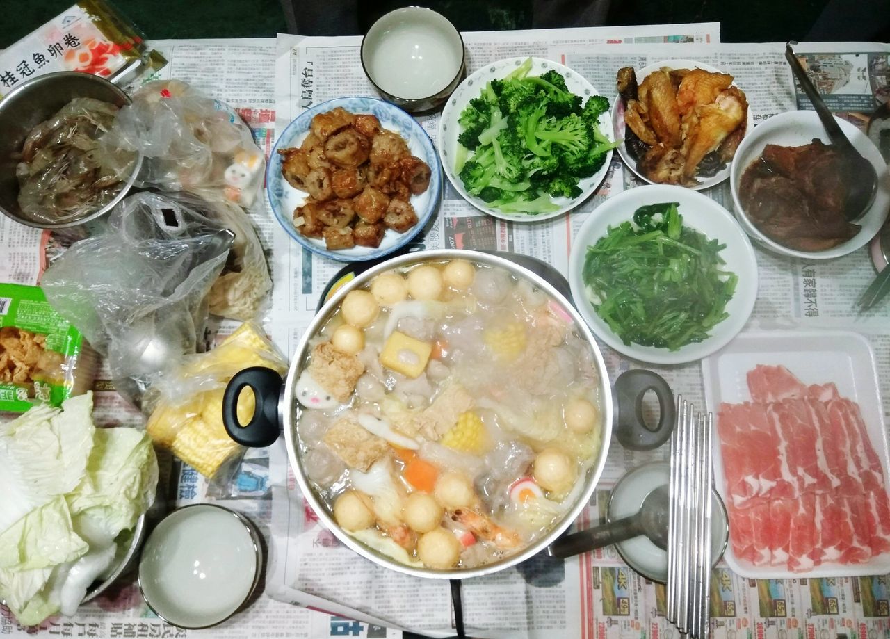 food and drink, food, indoors, high angle view, bowl, meat, healthy eating, variation, freshness, no people, ready-to-eat, close-up, day