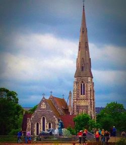 View of church against sky