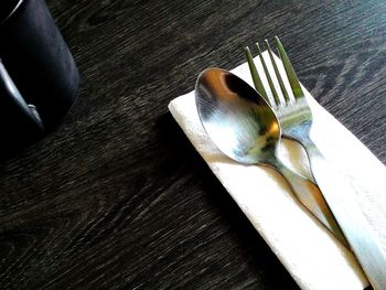 Close-up of food on table