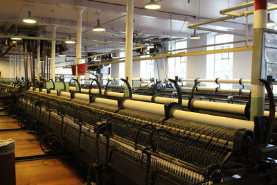 Interior of factory