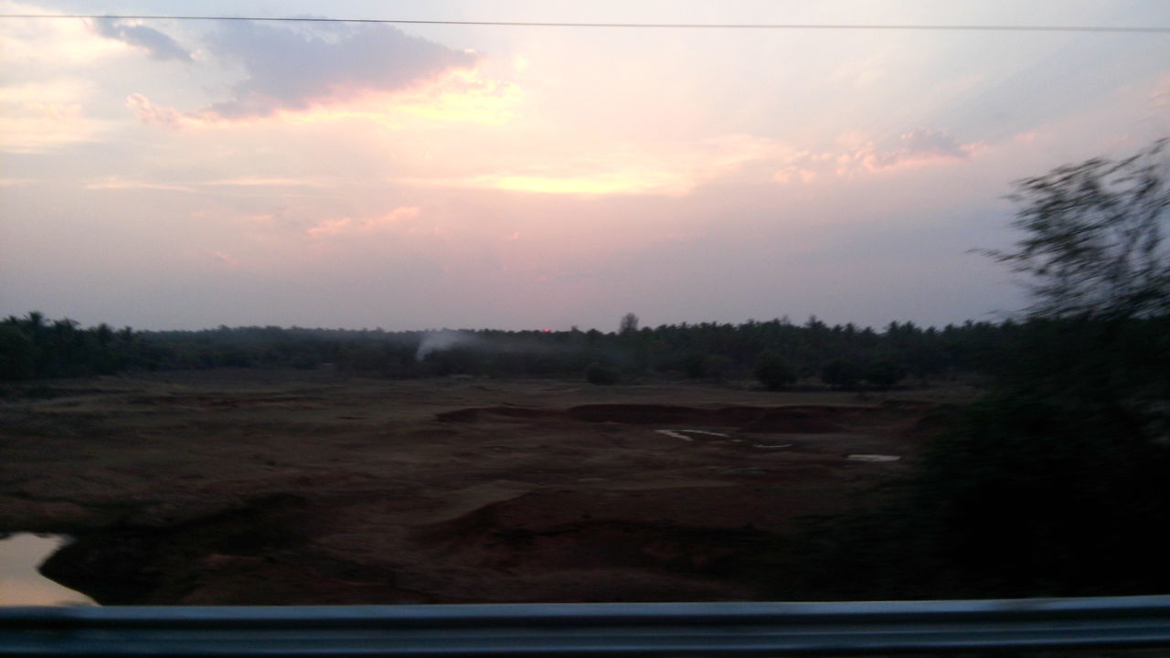 LANDSCAPE AGAINST SKY DURING SUNSET