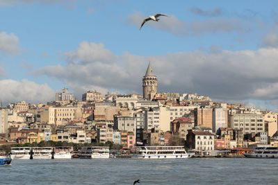 Istanbul-cityview with galatatower 