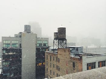 Buildings in city